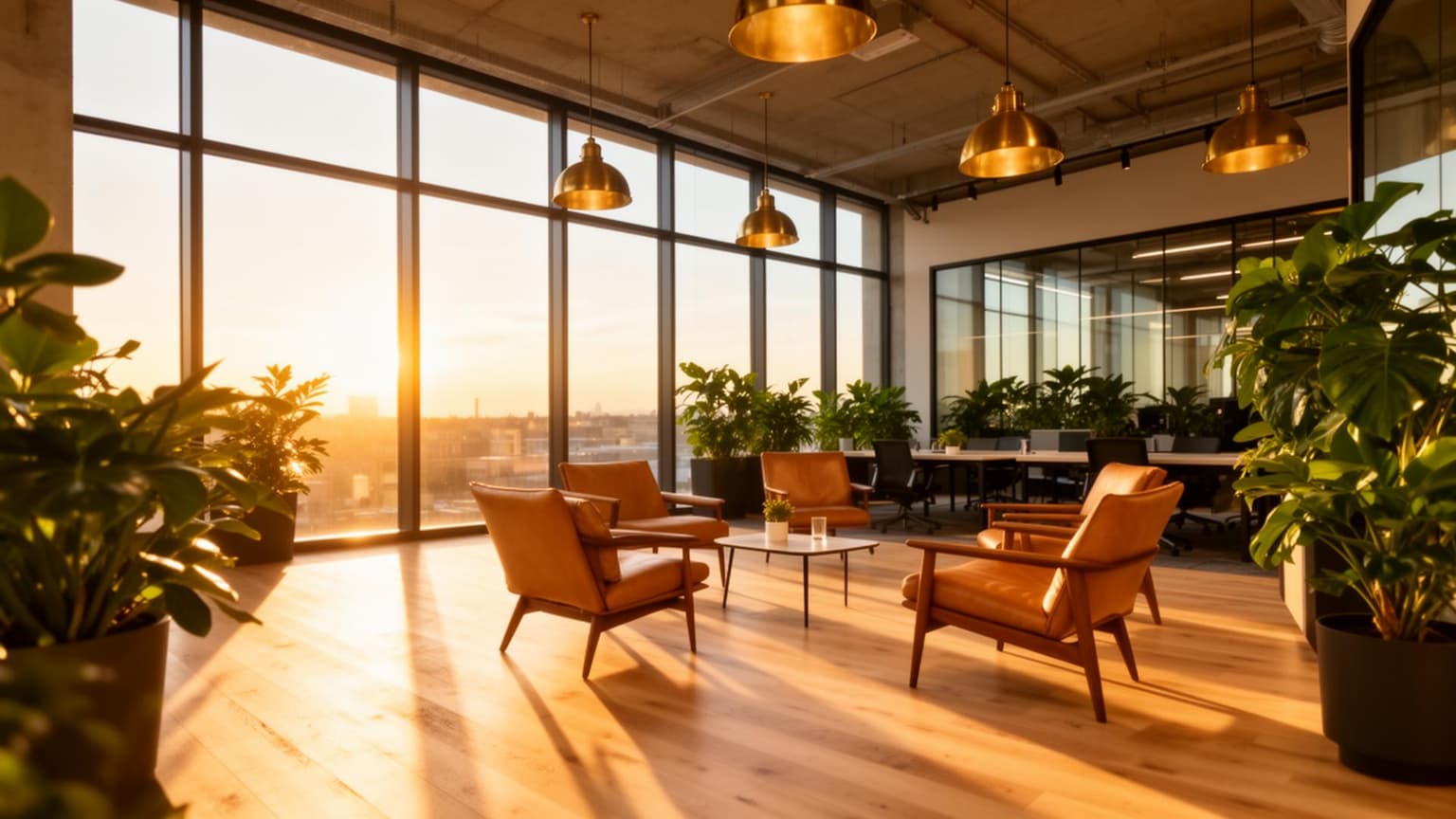 NammaOffice modern coworking interior - Salem